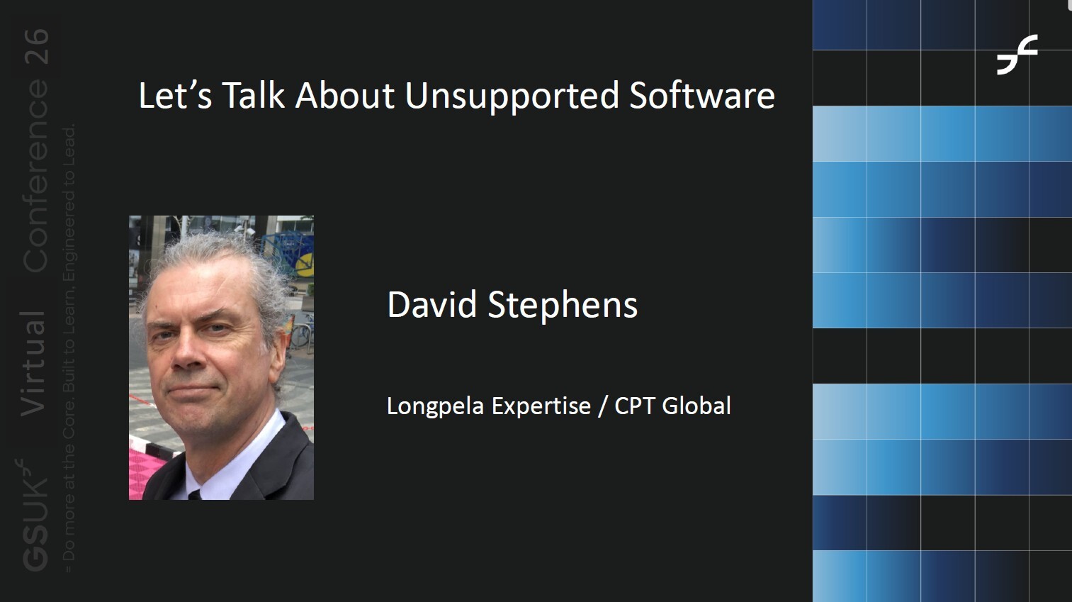 GS UK Presentation - David Stephens